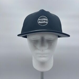 OGIO OG607 Black Pepsi Brand Performance Rope Hat Perforated Medium Snapback Cap